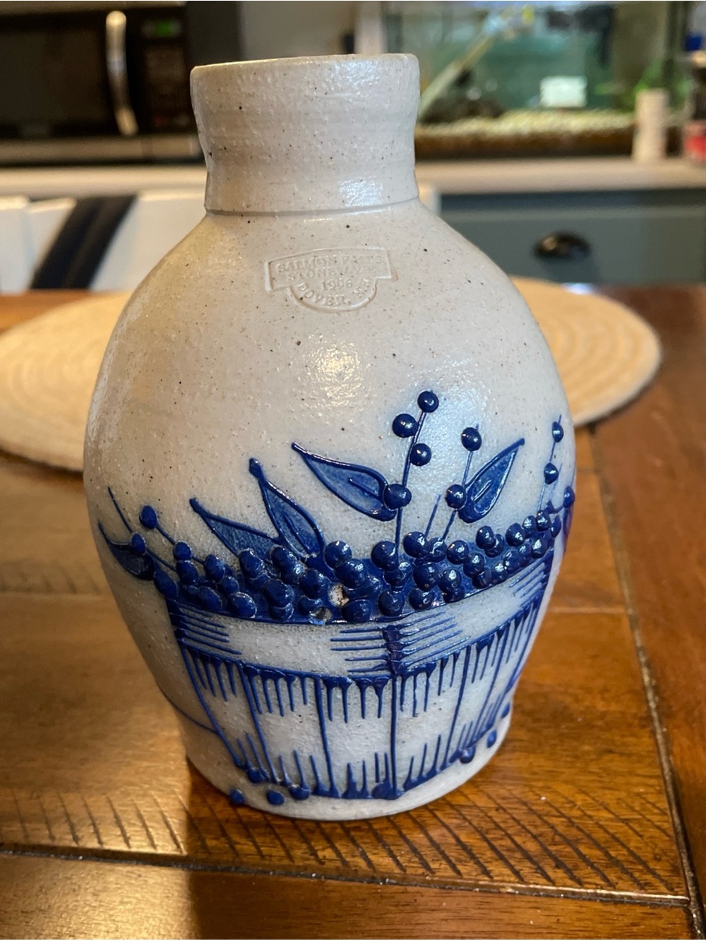 Salmon falls Stoneware Vase